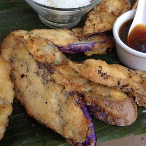 Japanese Eggplant Tempura with Dipping Soy Sauce The Quirino Kitchen