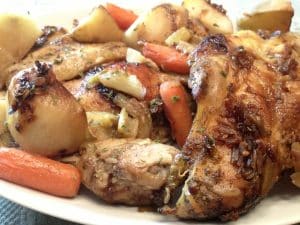 Easy Baked Chicken and Vegetables