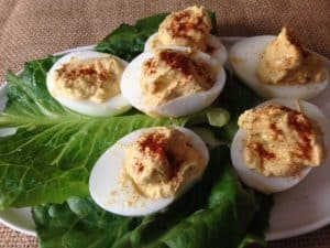 How to make Kimchi Deviled Eggs