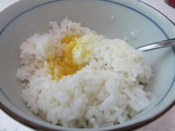 AsianInAmericaTamagoGohanEggMixInRiceNICE