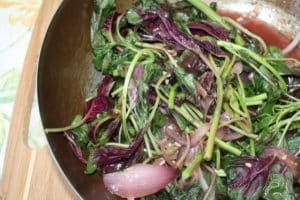 Adobong Kangkong – Water Spinach Stir Fry