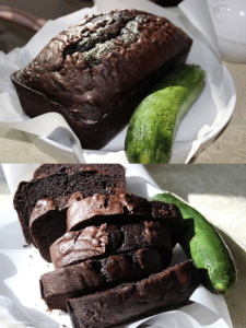 Chocolate Zucchini Bread Loaf