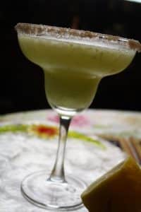 Green Mango Frozen Margarita Cocktail