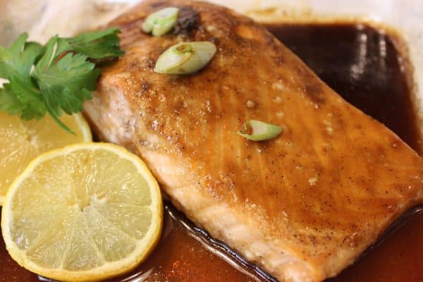 Salmon Honey-Lemon Teriyaki - The Quirino Kitchen