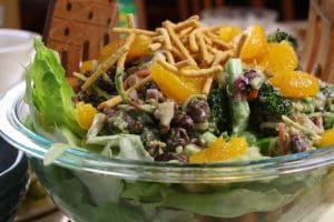 Asian Kale and Mandarin Orange Salad