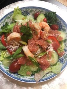 Thai Pomelo Salad with Shrimps