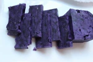 Tikoy with Ube- Purple Yam Rice Cake for Lunar New Year