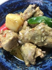 Chicken Curry with Turmeric and Beer