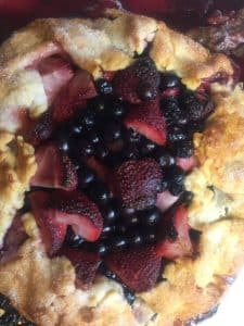 Strawberry-Blueberry Galette