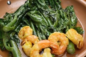 Chinese Broccoli Stir Fry with Shrimps
