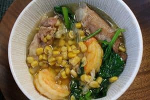 Suwam na Mais – Corn Soup- Instant Pot + Stove-top