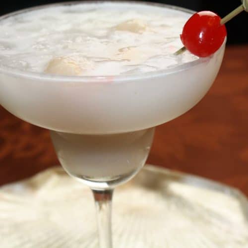 CoconutLychee Daiquiri Cocktail The Quirino Kitchen