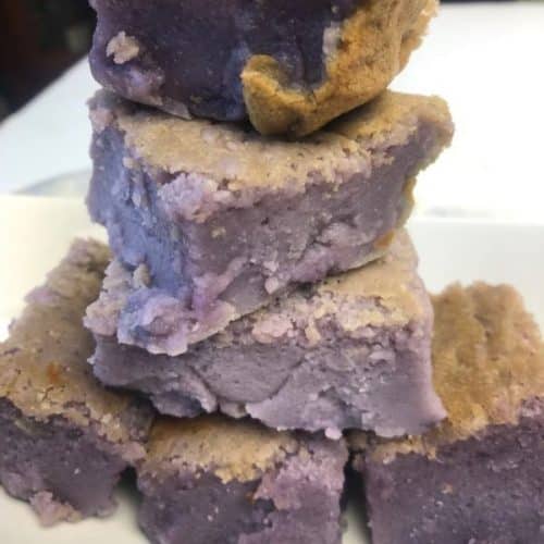 Ube-Purple Yam Hawaiian Mochi Cake - The Quirino Kitchen