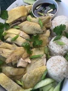Instant Pot Hainanese Chicken Rice