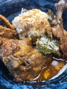 Adobong Pula – Chicken Adobo in Atsuete : Instant Pot + Stove-top