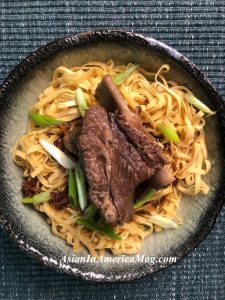 Instant Pot Beef Ribs with Chinese Noodles