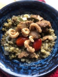 Monggo Guisado – Mung Beans with Chicharon – Instant Pot + Stove-top