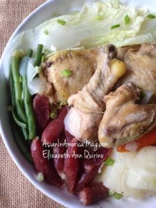 Chicken with Chinese Sausages – Instant Pot + Stove-top