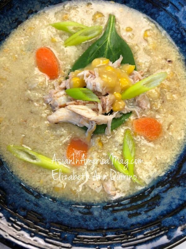 Crab and Corn - Egg Drop Soup - The Quirino Kitchen