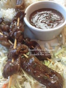 Beef Satay Skewers with Peanut Sauce – Ninja Foodi Grill