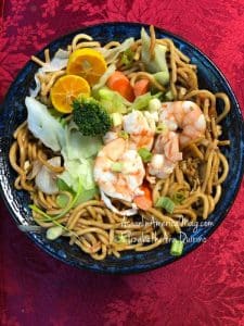 Shrimp and Vegetable Lo Mein