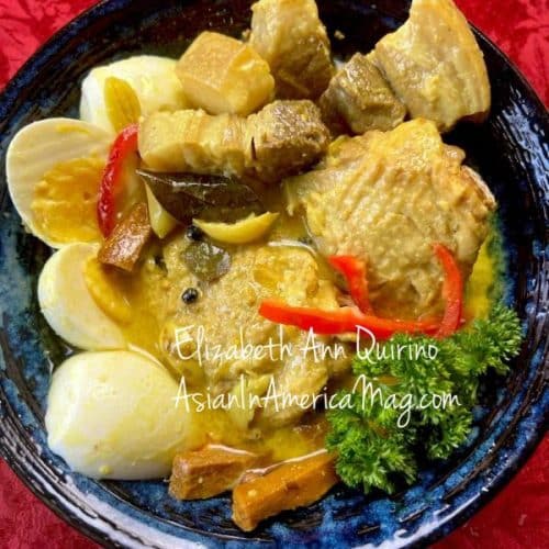 Chicken And Pork Adobong Dilaw With Eggs Instant Pot Stovetop The Quirino Kitchen 2688