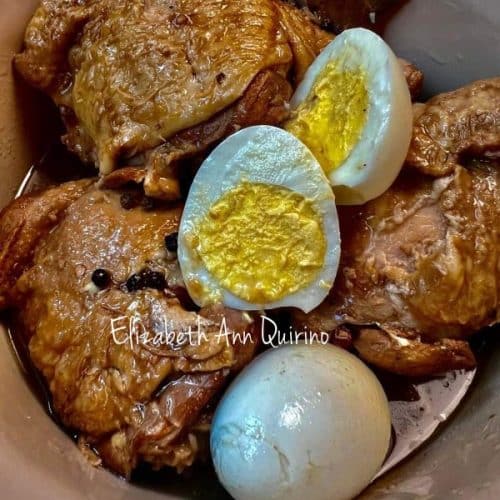 Chicken Adobo with Eggs The Quirino Kitchen