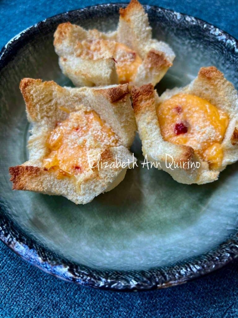 Cheese Pimiento Bread Cups