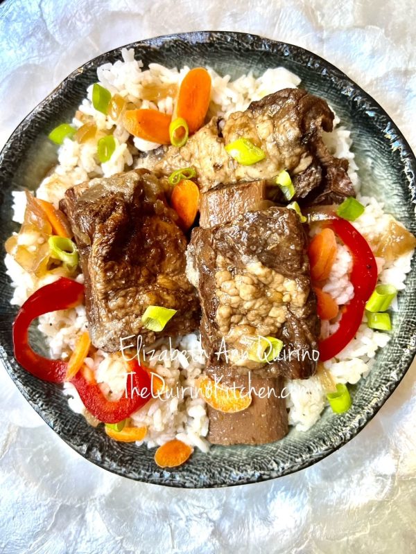 Gumbo oven baked beef short ribs