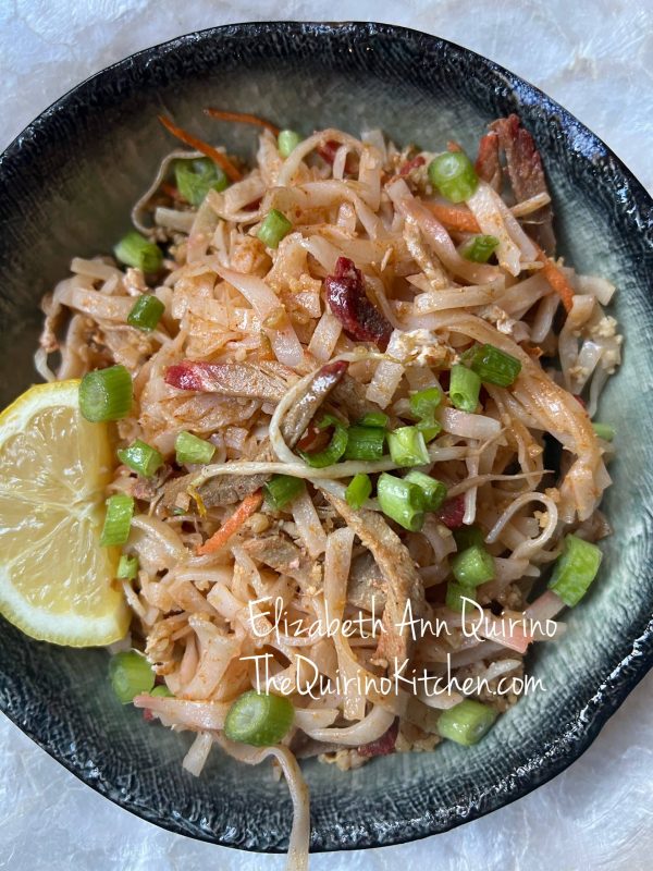 Pad Thai Wide Noodles with Pork and Tamarind The Quirino Kitchen
