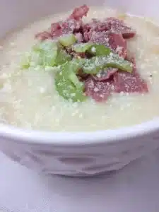Potato Soup with Corned Beef