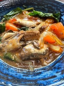 Sardines Soup Filipino-style